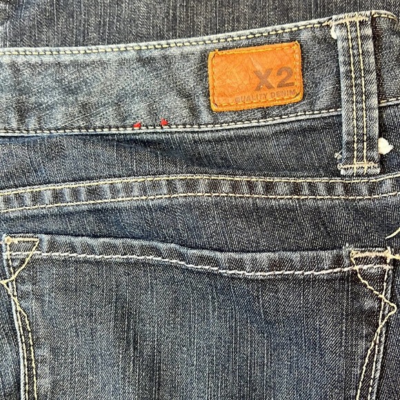 X2 Wide Leg Ladies Denim Jeans Size 10. EUC. - Picture 6 of 6